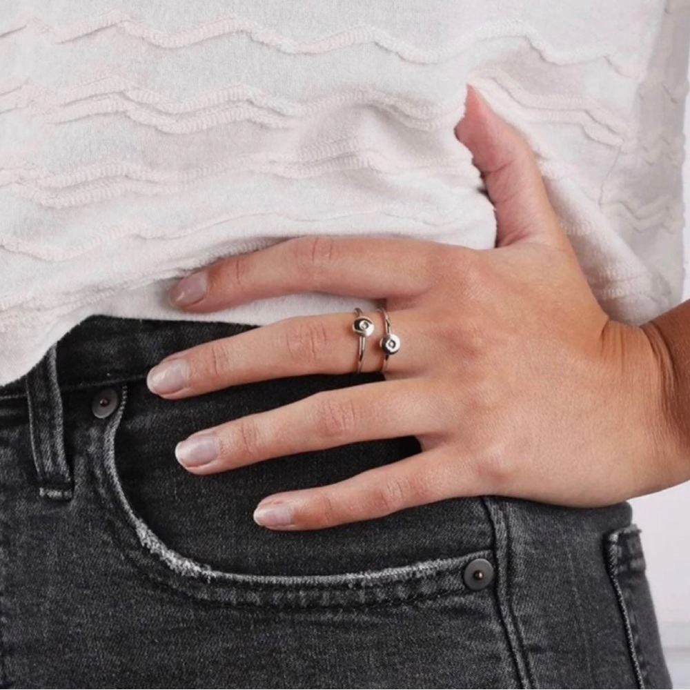 Calvin Klein 
2 PRECIOUS RING Set NIB - Picture 2 of 4